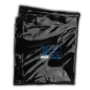 Zváracia zástena zelená 1,74 × 2,34 m LAVAshield® Weldas