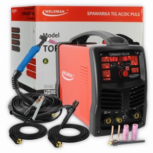 Zvárací invertor Weldman Tornado TIG 210 AC/DC
