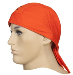 Šátek pod kuklu oranžová Doo-Rag Weldas